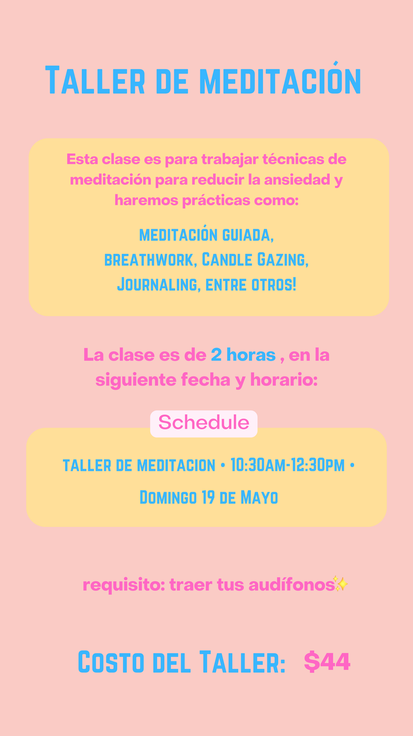 Taller de Meditación